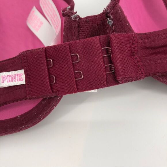 PINK by VS Wear Everywhere T-Shirt Lightly Lined Bra 32B - Picture 4 of 7
